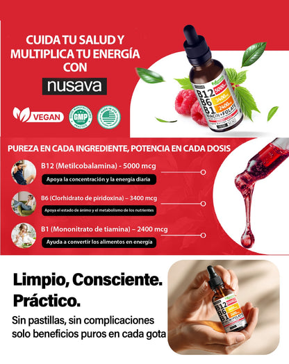 B12 VITAMINA• TU DOSIS DIARIA DE BIENESTAR 🔥
