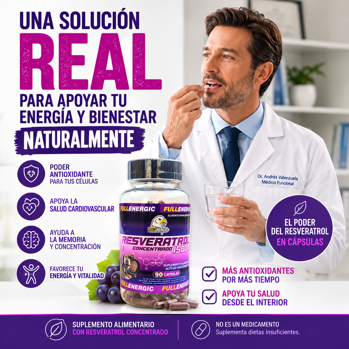 🌿 RESVERATROL — CUIDA TU BIENESTAR DESDE ADENTRO
