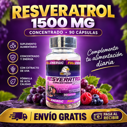 🌿 RESVERATROL — CUIDA TU BIENESTAR DESDE ADENTRO