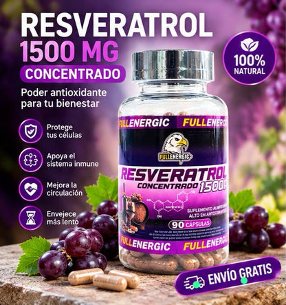 🌿 RESVERATROL — CUIDA TU BIENESTAR DESDE ADENTRO